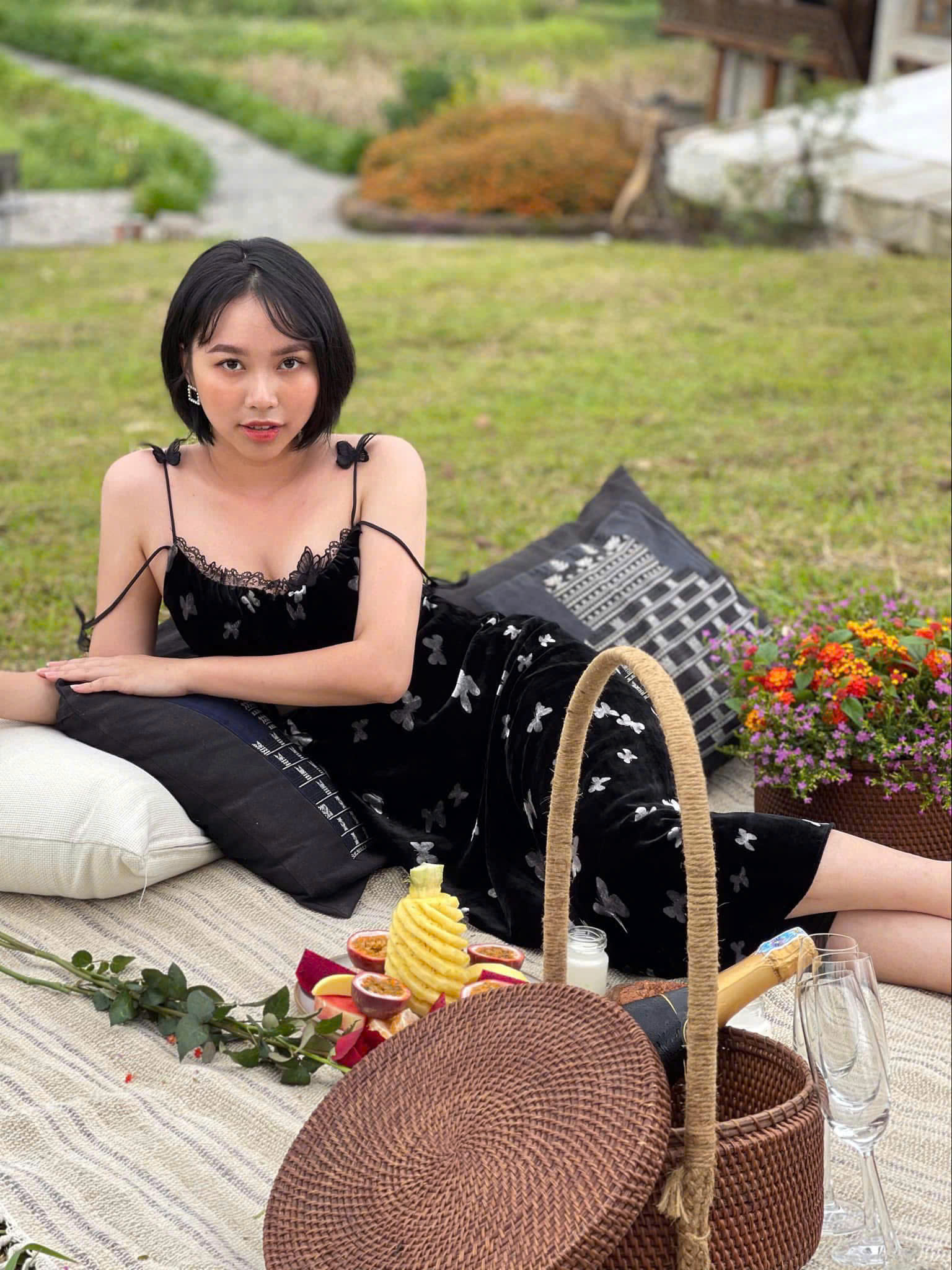 Khoảnh khắc picnic, tận hưởng cuộc sống